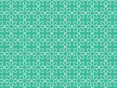 Seamless Coloring Pattern element