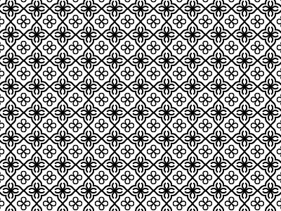 Seamless Coloring Pattern element