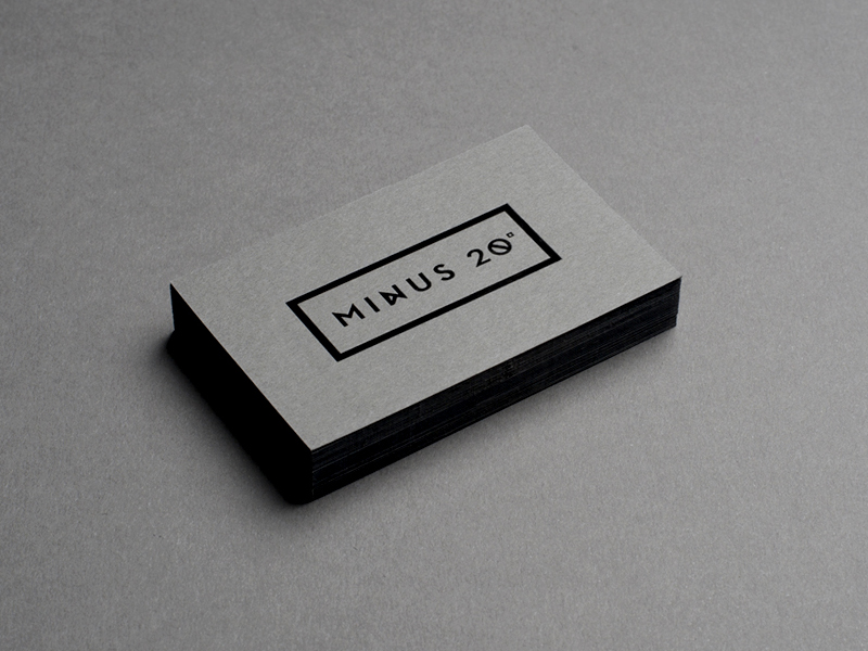 Minus 20 branding. by Philip Meander on Dribbble