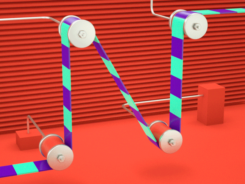 N 36days n 36daysoftype 3d c4d design gif graphics loop motion type typography