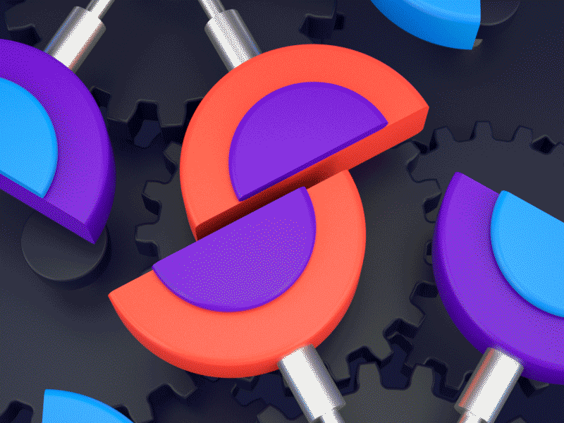 S 36days s 36daysoftype 3d c4d design gif graphics loop motion s type typography