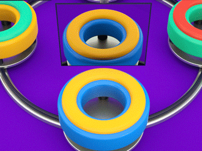 8 36days 8 36daysoftype 3d c4d design gif graphics loop motion type typography
