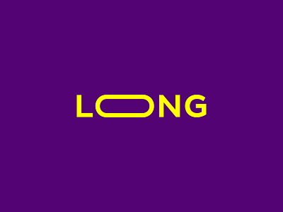 Long brand branding flat icon identity logo logo design logotype symbol type typography vector