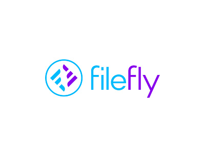 File Fly brand branding flat icon identity logo logo design logotype symbol type typography vector