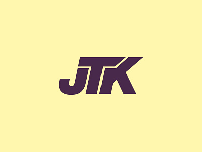 JTK brand branding flat icon identity logo logo design logotype symbol type typography vector