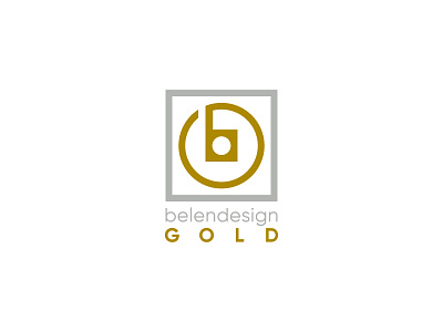 Belen Design Gold brand branding flat icon identity logo logo design logotype symbol type typography vector