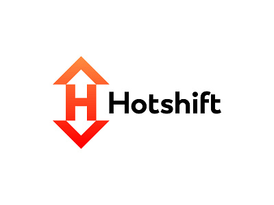 Hotshift brand branding flat icon identity logo logo design logotype symbol type typography vector