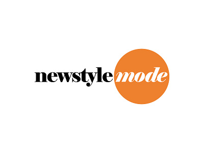 Newstyle Mode brand branding flat icon identity logo logo design logotype symbol type typography vector