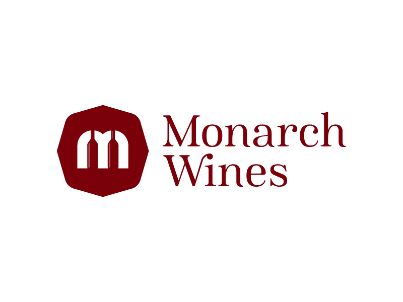 Monarch Wines by Logo Positive on Dribbble