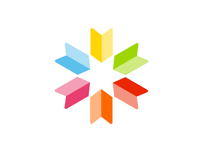 Star Colour brand branding flat icon identity logo logo design logotype symbol type typography vector