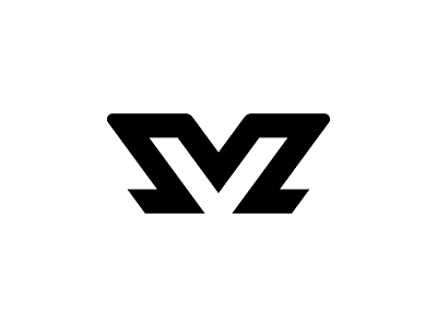 MV Monogram brand branding flat icon identity logo logo design logotype symbol type typography vector