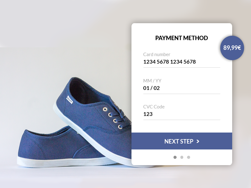 Daily UI Challenge #002 webdesign ux ui sign saulet robin interface designer design dailyui daily challenge