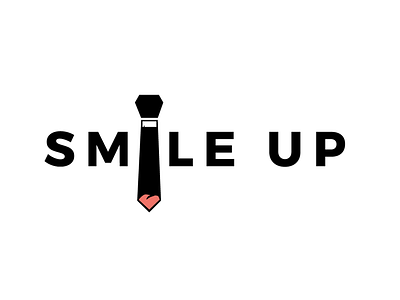 Logo - Smile Up art brand branding cartoon design fun happy humor identity logo smile symbol