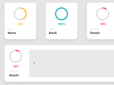 Wireframe - Progress bar