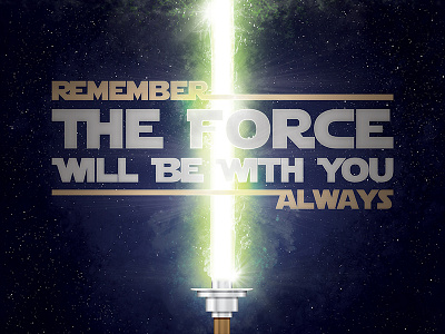 Star Wars Posters WIP digital illustration illustrator lightsaber photoshop pixels poster design star wars the force vectors
