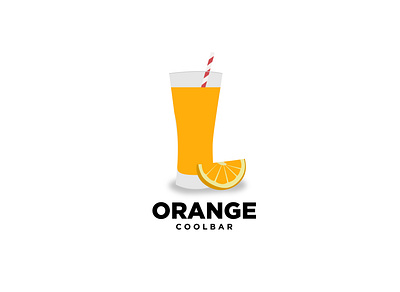 orange cool bar branding design graphic design illustration logo logos typography ui vector