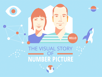 The Visual Story Of Number Picture earth eye illustration numberpicture planet