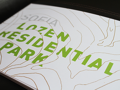 Lozen Cover ivaylo nedkov print typography