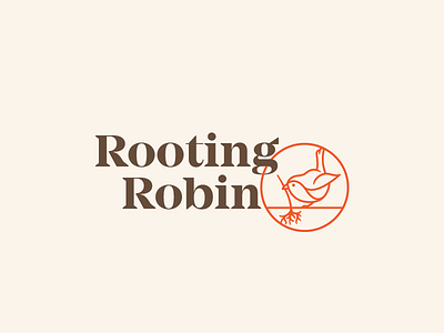 Rotting Robin bird bulgaria icon ivaylo nedkov logo robin rooting