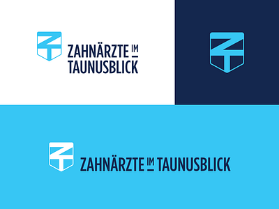 ZT dentist four plus germany identity ivaylo nedkov logo mark orthodontics taunusblick typography