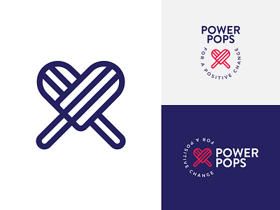 Power Pops 3 bulgaria four plus heart icon ivaylo nedkov logo love mark pops popsicle power sofia