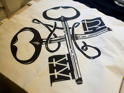 Black Keys bulgaria illustration ivaylo nedkov print tote bag typography