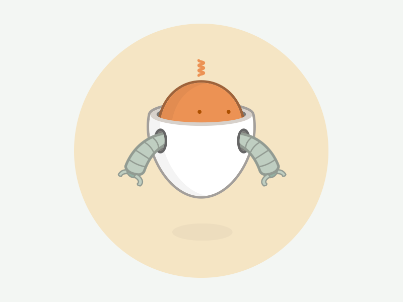 Egg Bot by Vito Iorio on Dribbble