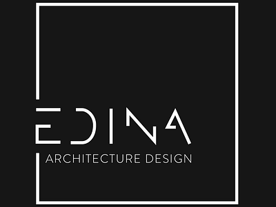 Architecture Logo - EDINA branding graphic design logo