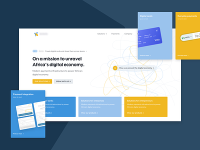 FinTech Payment Landingpage cards design finance illustration light minimal modals product sleek ui userexperience ux