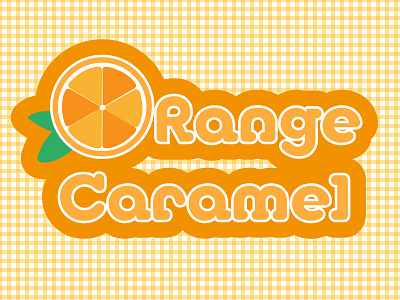 Orange Caramel Logo adobe illustrator