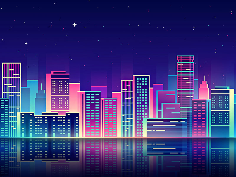 City Lights by Kelvin Degree on Dribbble