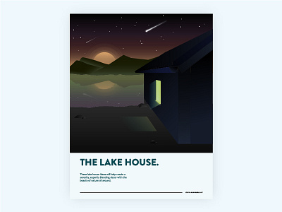 Little house by the lake