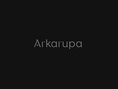 Arkarupa Logo Identity brand design brand identity branding design designer icon illustration lettering logo logotype logotype design minimal type typography ui vector