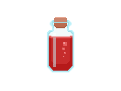 Red Potion health potion pixel art potion red pot