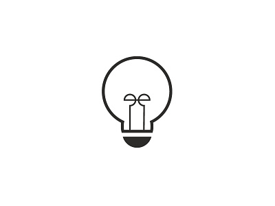 Idea bulb gray icon idea light light bulb vector