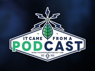 "It Came From A Podcast" Logo