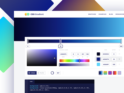 Side project launch: CSS Gradient 🎉 app gradient side project web app