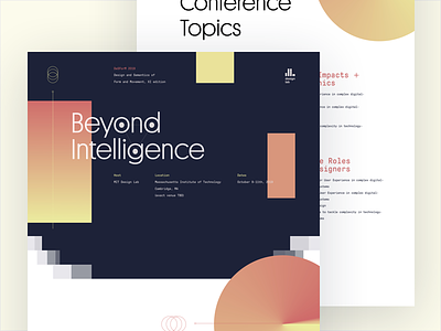 ✨Hiring a Freelancer ✨ MIT Design Lab AI Conference 2019 ai conference gt pressura one page platform website