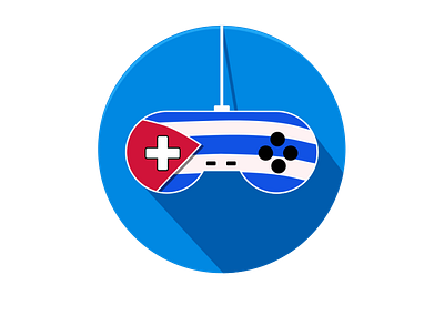 Logo Development of videogames Cubans logo nes vector videogames