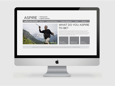 Aspire Home Page