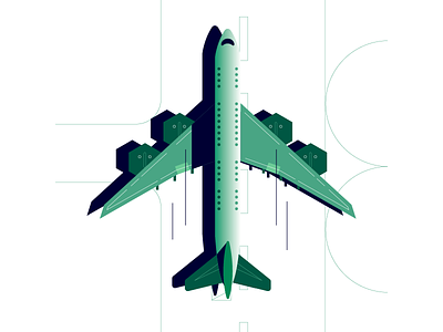 Travel—airplane air bank flight hobby holiday illustration plane service travel
