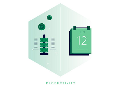 Esagon_Productitvity bank benefit calendar money design finance icon illustration productivity profit