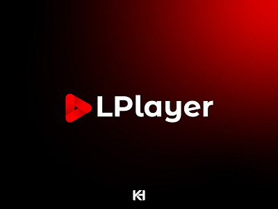 LPlayer Logo Design branding graphic design illustrator iptv logo logo design logo iptv logo play logo player