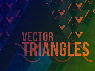 Freebie - Media Militia Vector Triangles freebie pattern svg