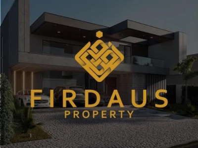 Property Company Logo "FIRDAUS" company design graphic design illustration logo property