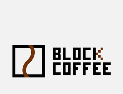 Coffeshop Logo "BLOCK COFFEE" coffeeshop design graphic design logo