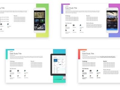 Case Studies case gradient one pager studies study template