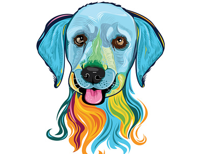 Dog Illustration design illustration logo vector