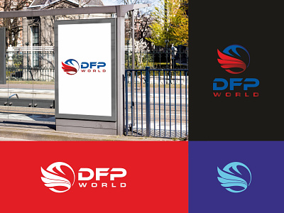 DFP Logo branding design graphic design illustration logo vector