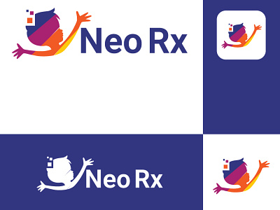 NeoRx branding design graphic design illustration logo vector